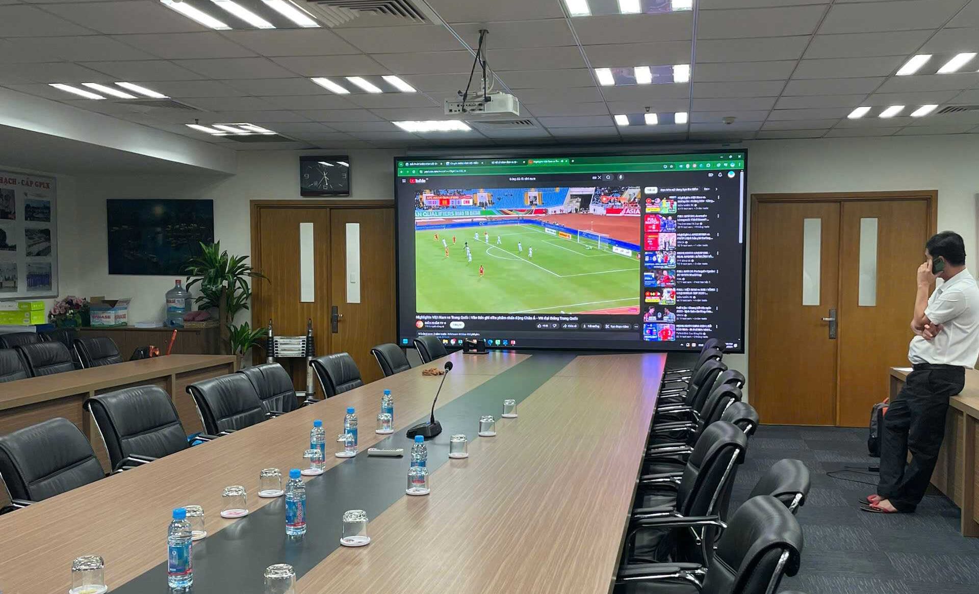 Màn hình LED Lampro P2 lắp đặt tại Sở GTVT tỉnh Bình Dương