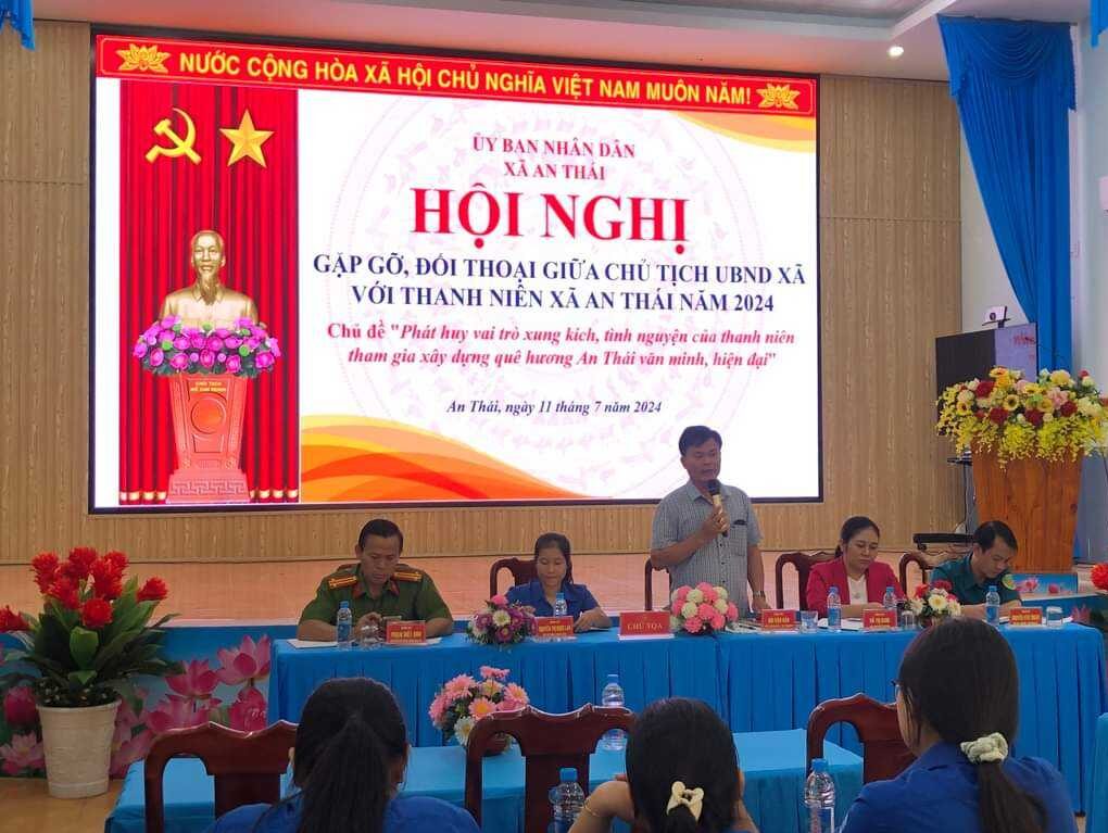 màn hình led hội trường xã An Thái Phú Giáo, Bình Dương