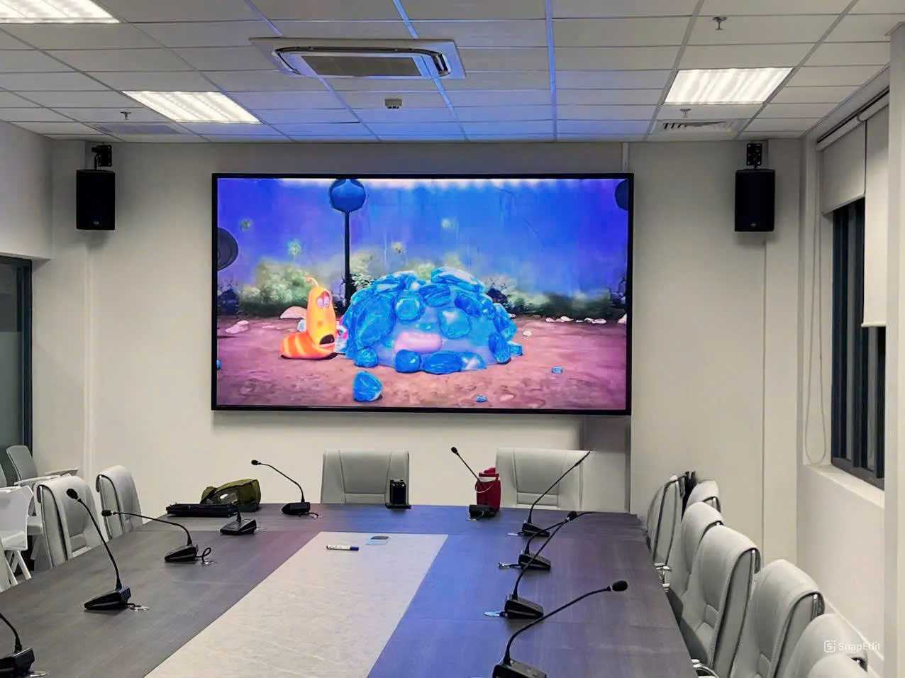 màn hình LED Phòng họp tại Công ty XSKT Bà Rịa Vũng Tàu